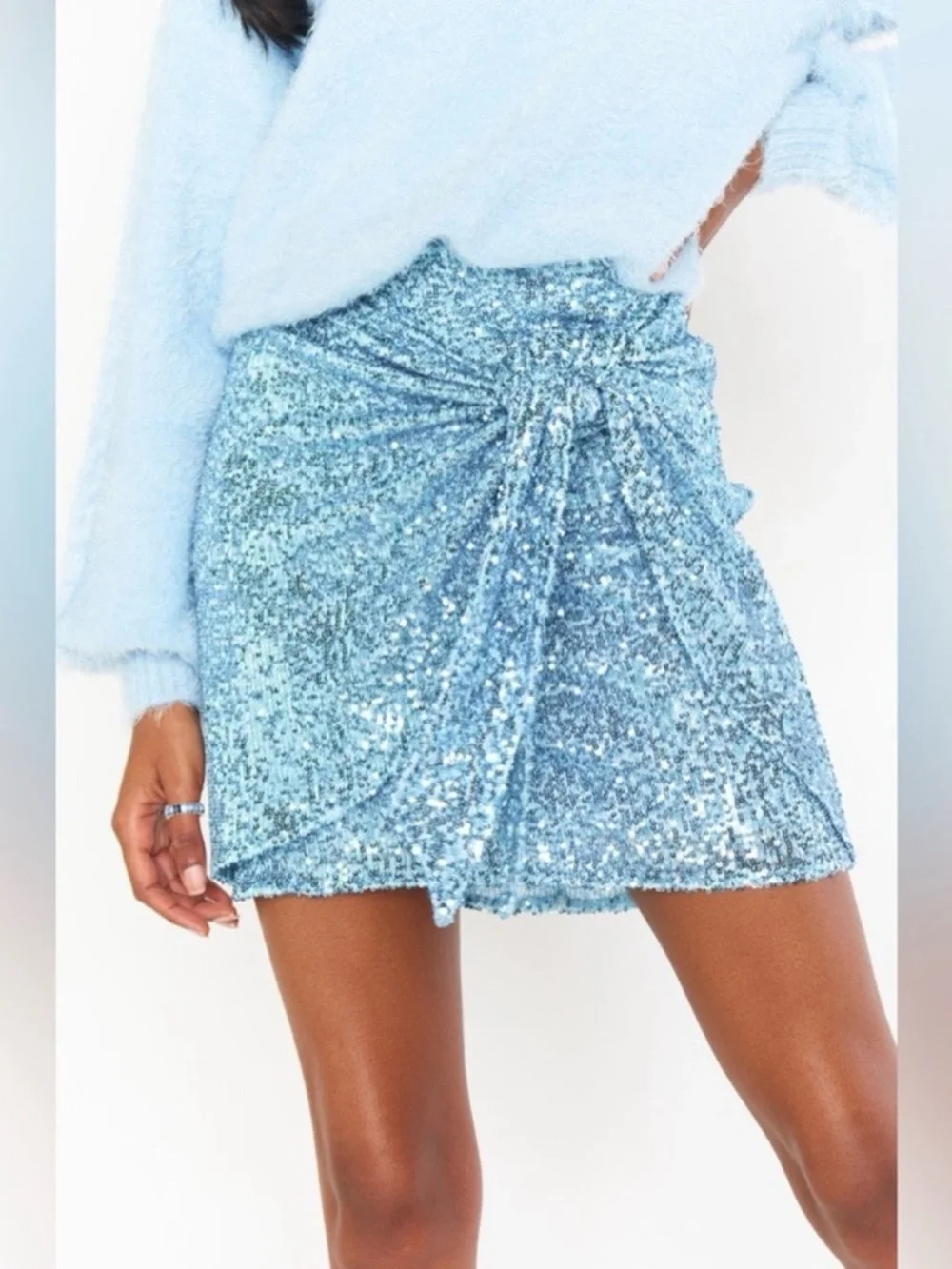 Show Me Your Mumu Why Not Sequin Skirt - Picture 2 of 7